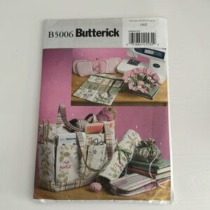 Sewing and Knitting Tote and Accessories Butterick Sewing Pattern B5006 Uncut